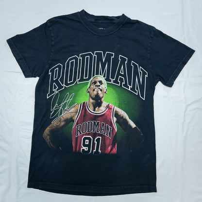 [メンズXS] 00年代 RODMAN Tシャツ NBA RODMAN ロッドマン シカゴブルズ