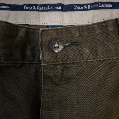 [メンズW33] 90〜00年代 Polo by Ralph Lauren/ポロバイラルフローレン チノパン ツータック