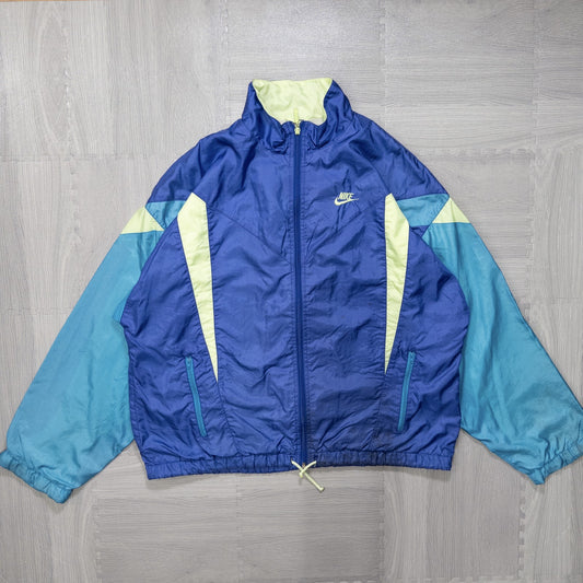 90s NIKE ナイキ ナイロンジャケット 銀タグ アウター メンズL 台湾製