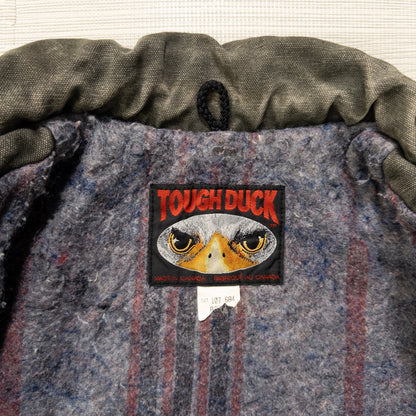 90s TOUGH DUCK タフダック ダックカバーオール ジャケット アウター メンズXL相当 カーキ