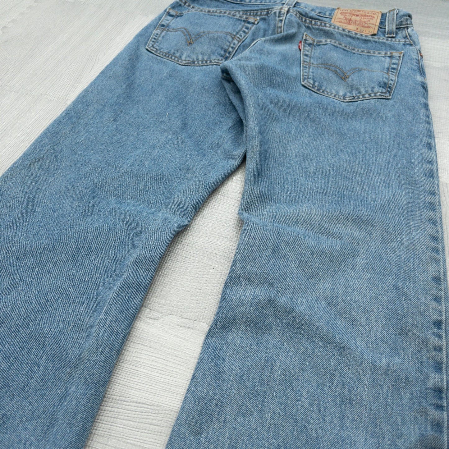 古着 00s Levi’s リーバイス517 ボタン裏4002 デニムパンツ フレアパンツ ベルボトム W32 L34 USA製 インディゴブルー