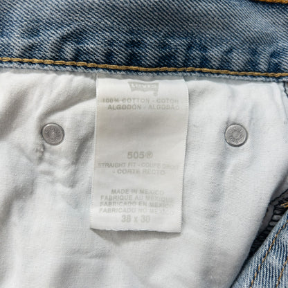 古着 00s Levi’s リーバイス505 デニムパンツ パンツ W38 L30 メキシコ製 インディゴブルー