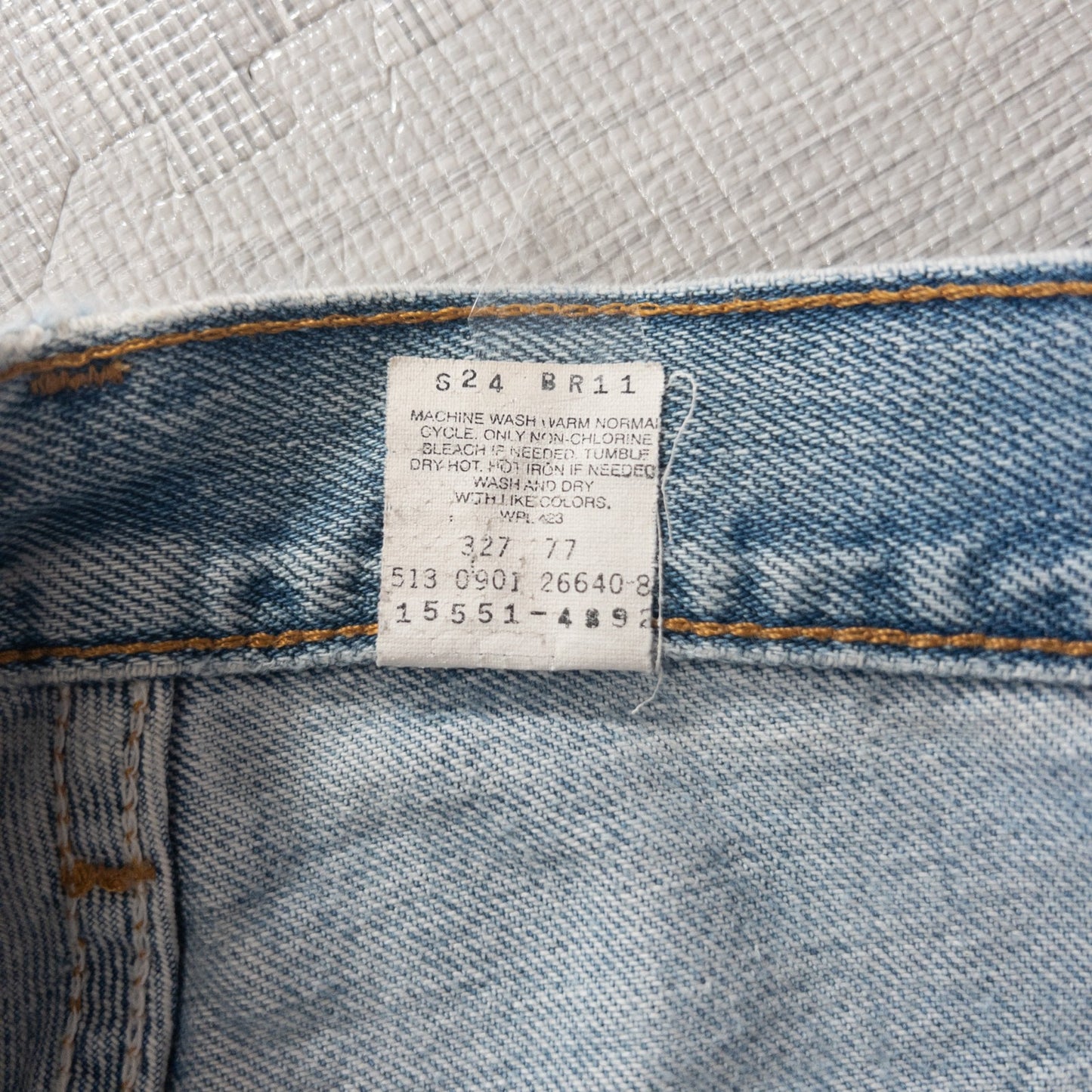 古着 Levi's リーバイス550 デニムパンツ ボトムス メンズS USA製 インディゴブルー