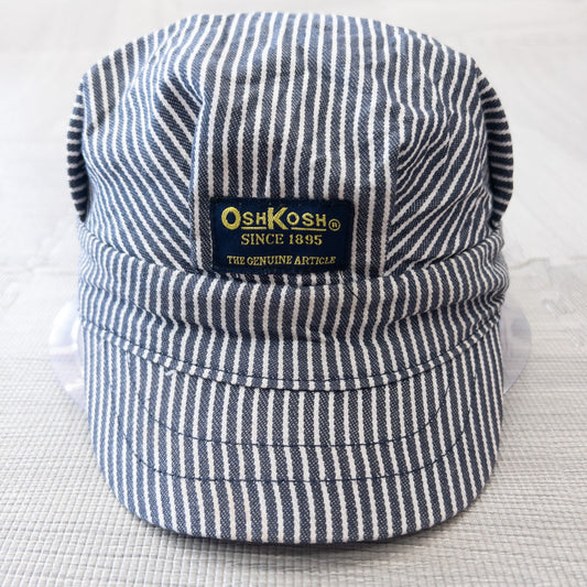 古着 OSHKOSH オシュコシュ  ヒッコリーキャップ