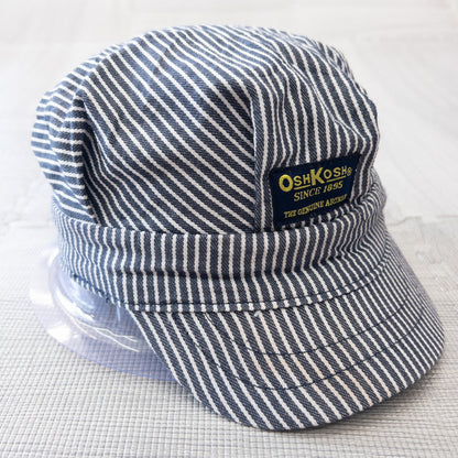 古着 OSHKOSH オシュコシュ  ヒッコリーキャップ