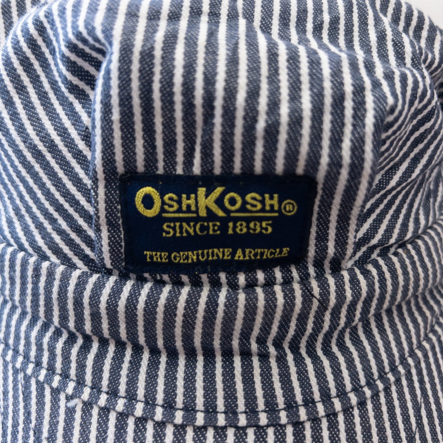 古着 OSHKOSH オシュコシュ  ヒッコリーキャップ