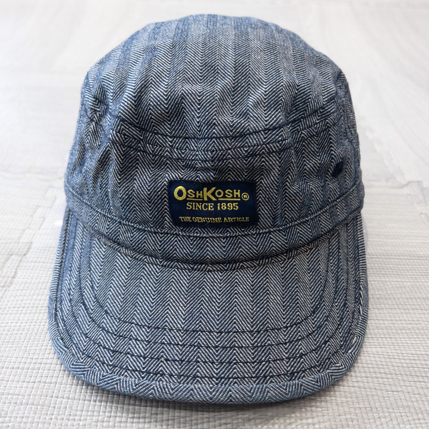 古着 OSHKOSH オシュコシュ  ヒッコリーキャップ メンズ