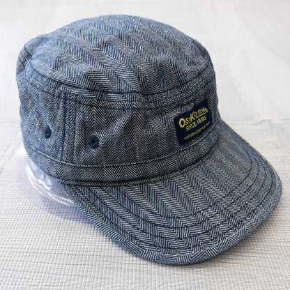 古着 OSHKOSH オシュコシュ  ヒッコリーキャップ メンズ