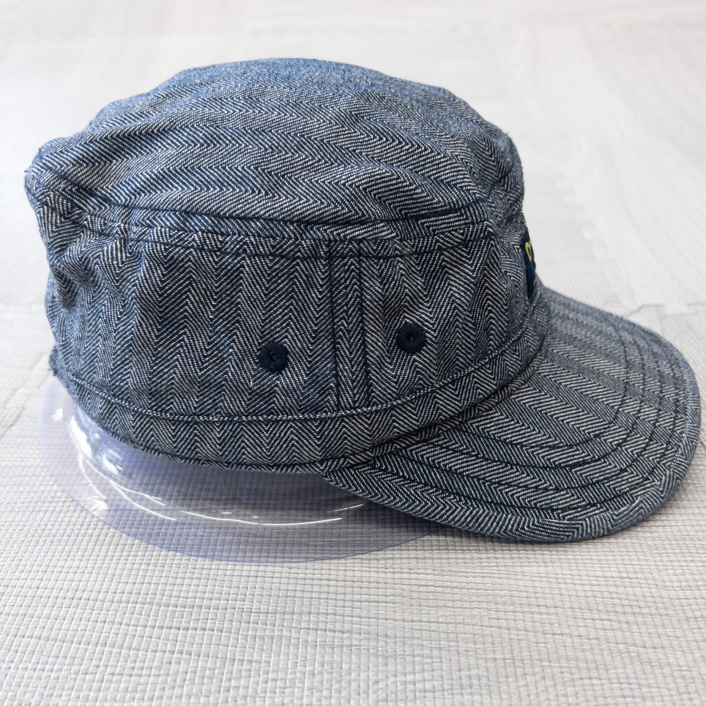 古着 OSHKOSH オシュコシュ  ヒッコリーキャップ メンズ