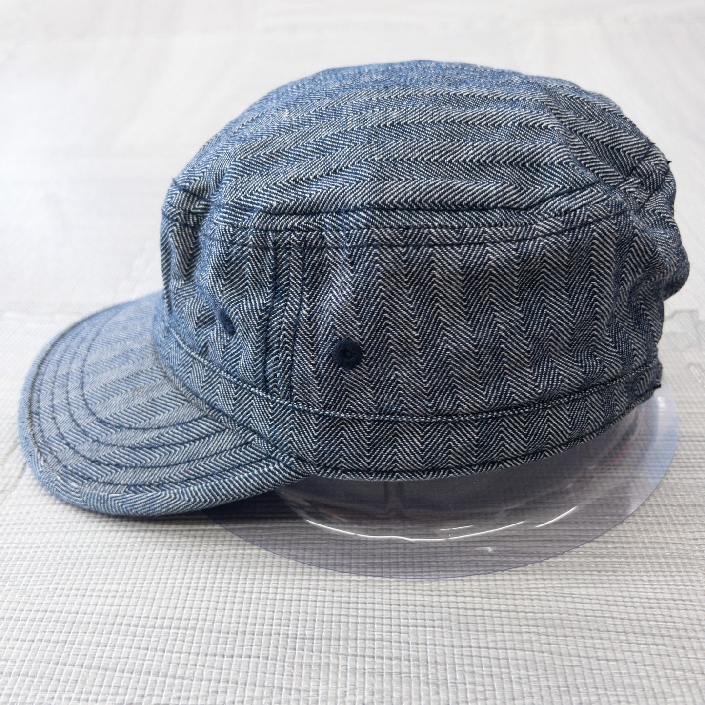 古着 OSHKOSH オシュコシュ  ヒッコリーキャップ メンズ