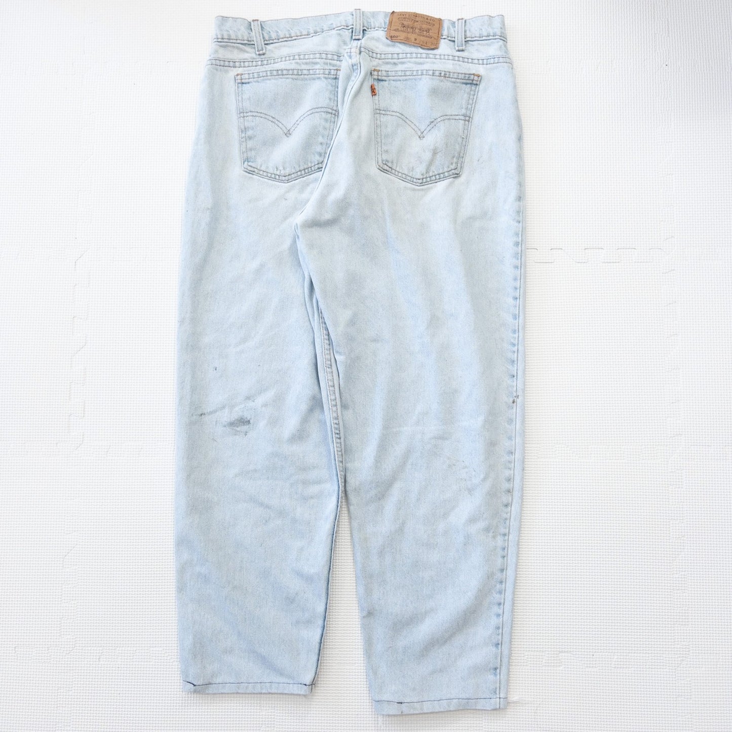 90s Levi’s リーバイス560 テーパード デニムパンツ W36 L30 USA製 インディゴブルー 良サイズ