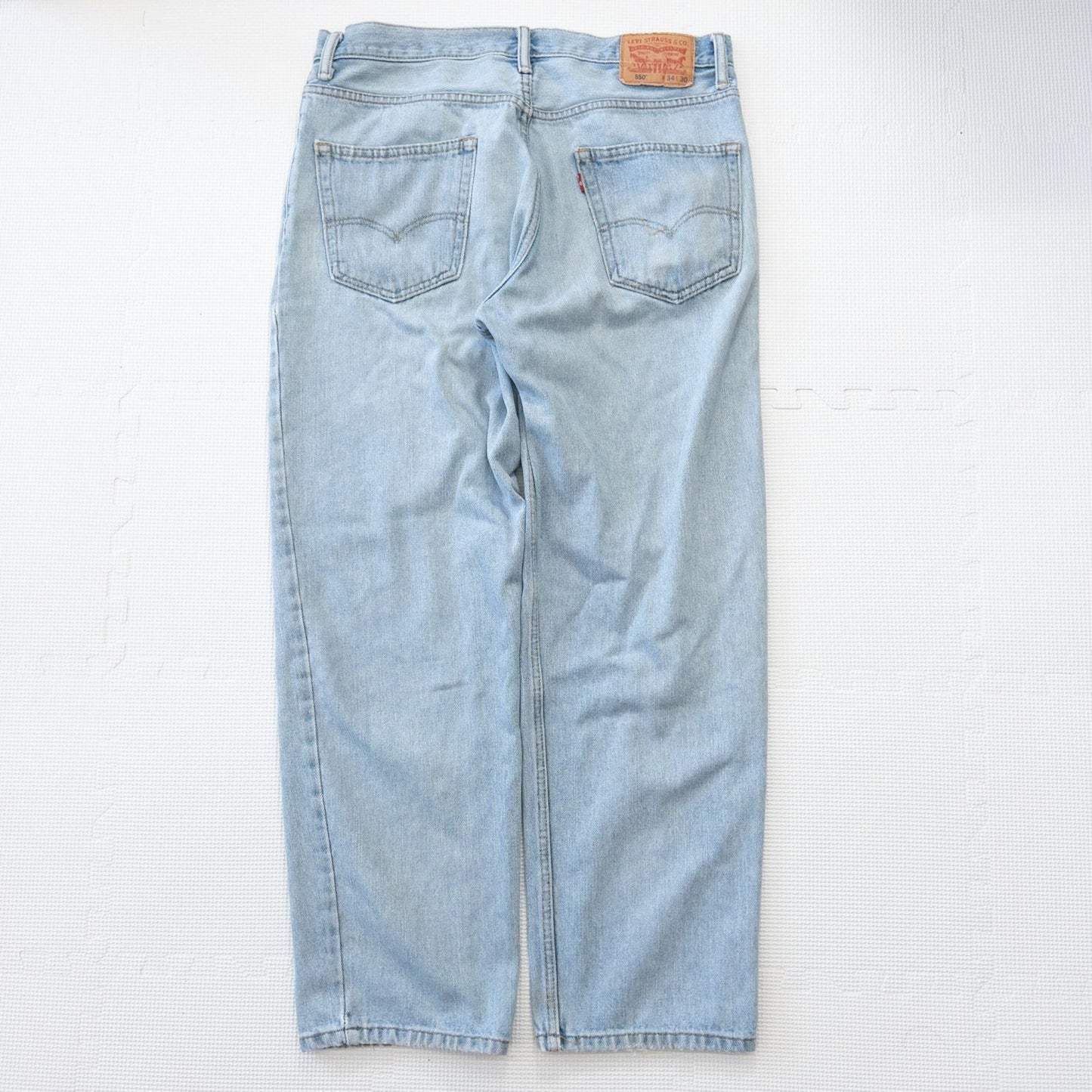 00s Levi’s リーバイス550 デニムパンツ W34 L30 レソト製 インディゴブルー 良サイズ