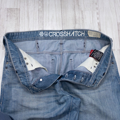 00s CROSSHATCH ヒップホップ デニムパンツ W36 L30