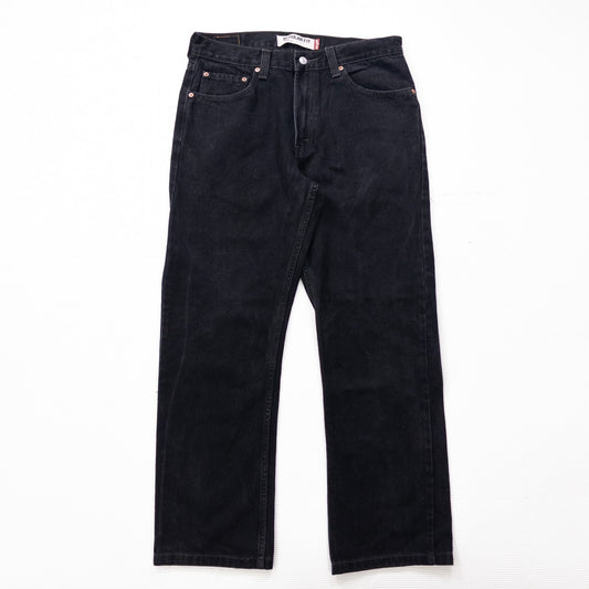 00s Levi’s リーバイス505 テーパードデニムパンツ ブラック W33L32