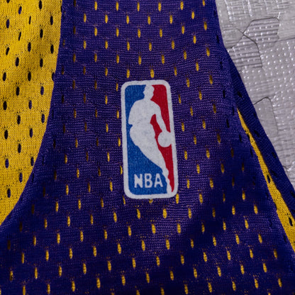 00s NBA LOS LAKERS ロサンゼルスレイカーズ Official ゲームシャツ メッシュタンクトップ