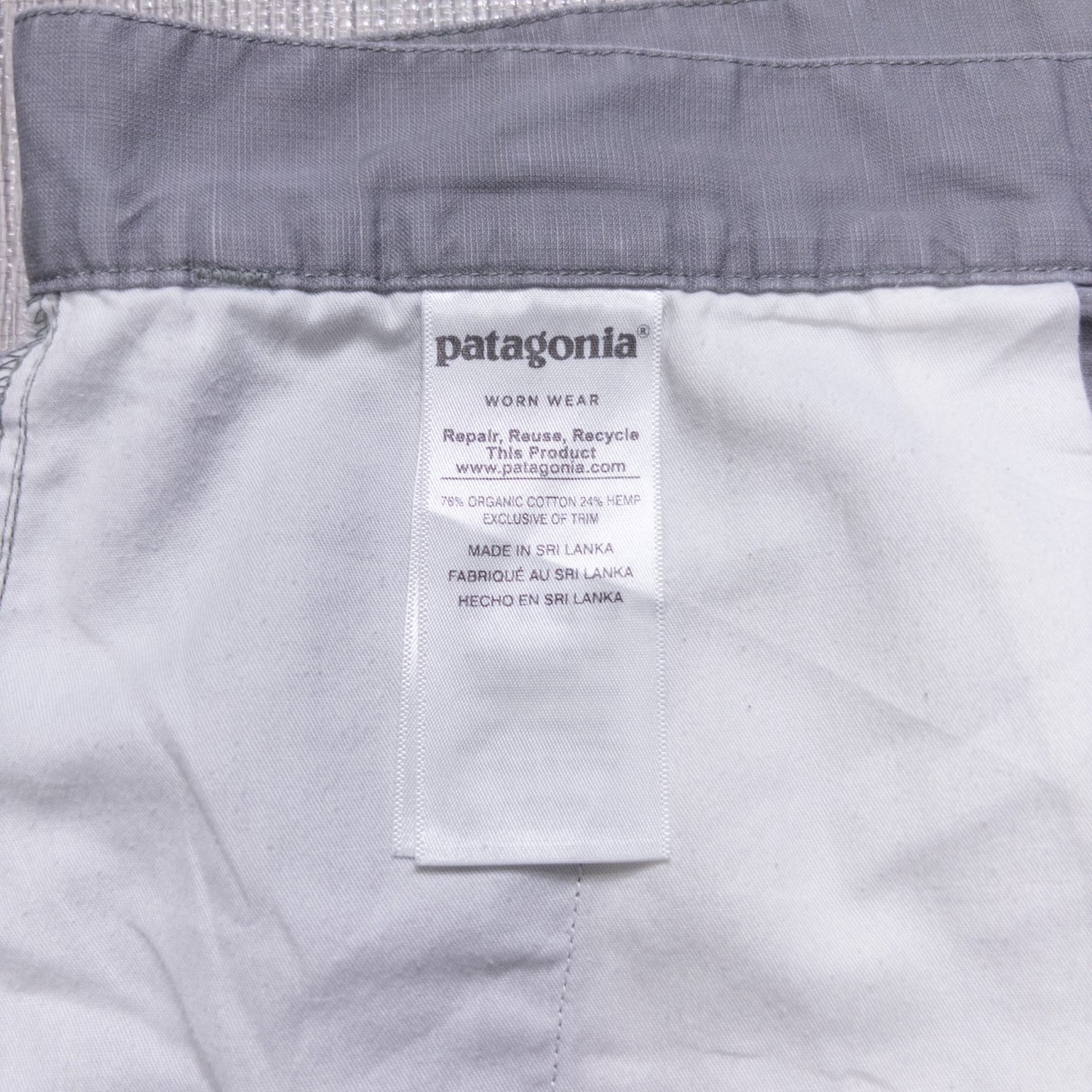 Patagonia パタゴニア ハーフパンツ グレー L相当