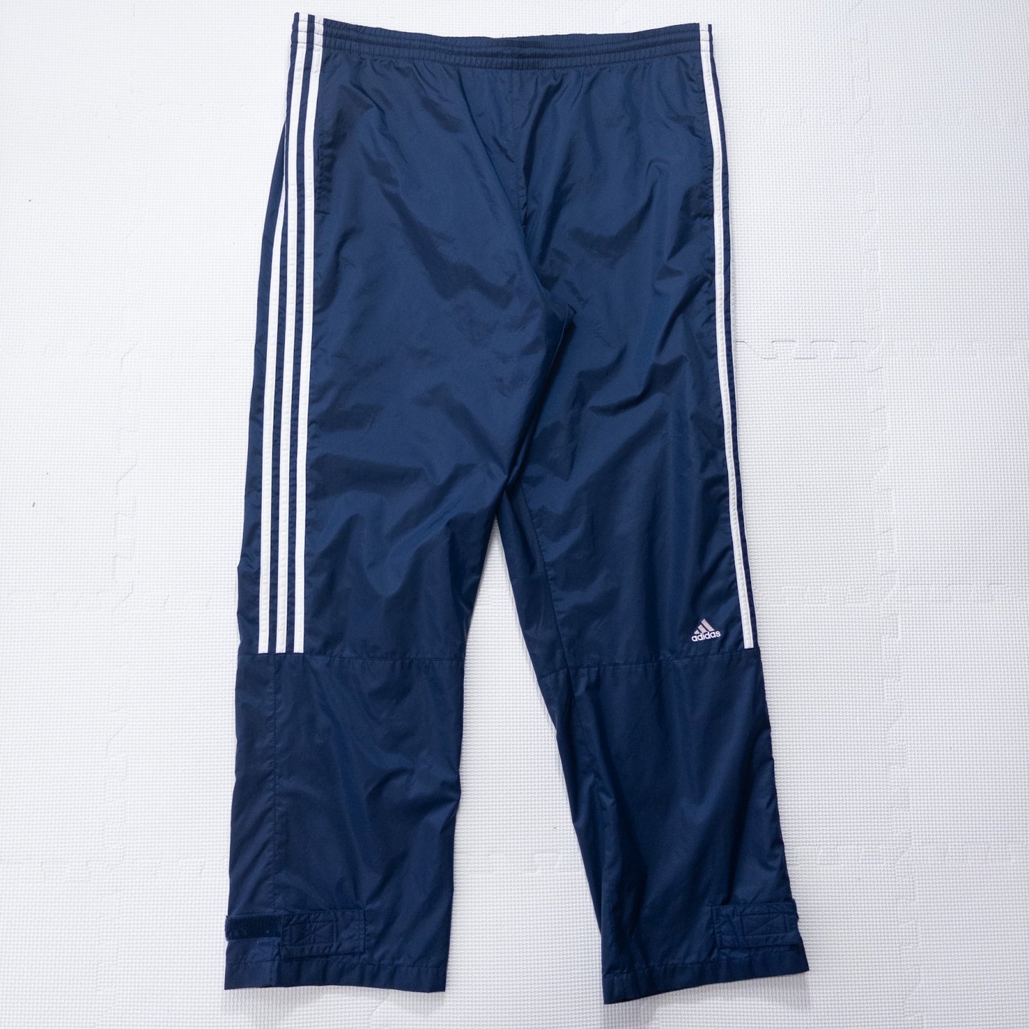 00s adidas アディダス ナイロンパンツ シャカシャカパンツ ネイビー L