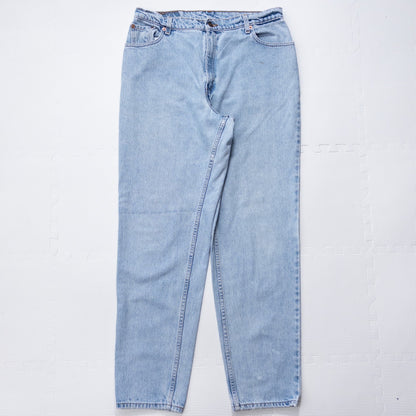 90s Levis リーバイス550 ”RELAXED FIT TAPERED LEG” デニムパンツ インディゴブルー L