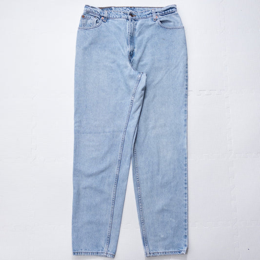 90s Levis リーバイス550 ”RELAXED FIT TAPERED LEG” デニムパンツ インディゴブルー L