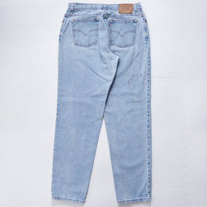 90s Levis リーバイス550 ”RELAXED FIT TAPERED LEG” デニムパンツ インディゴブルー L