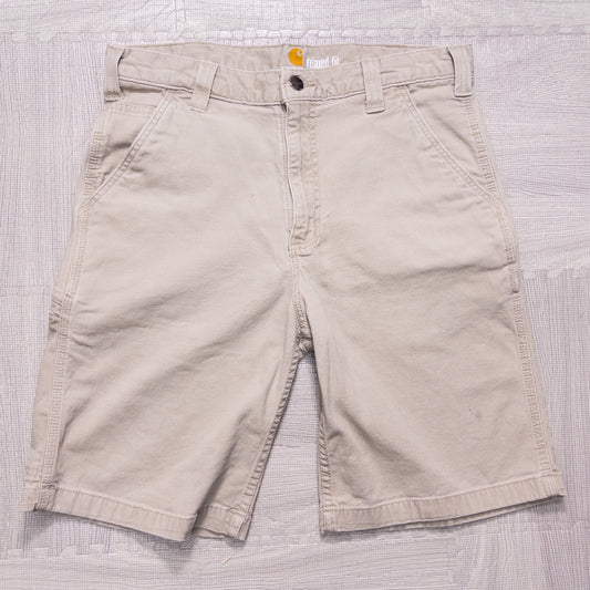 00s Carhartt カーハート ショートパンツ ショーツ 33インチ ベージュ