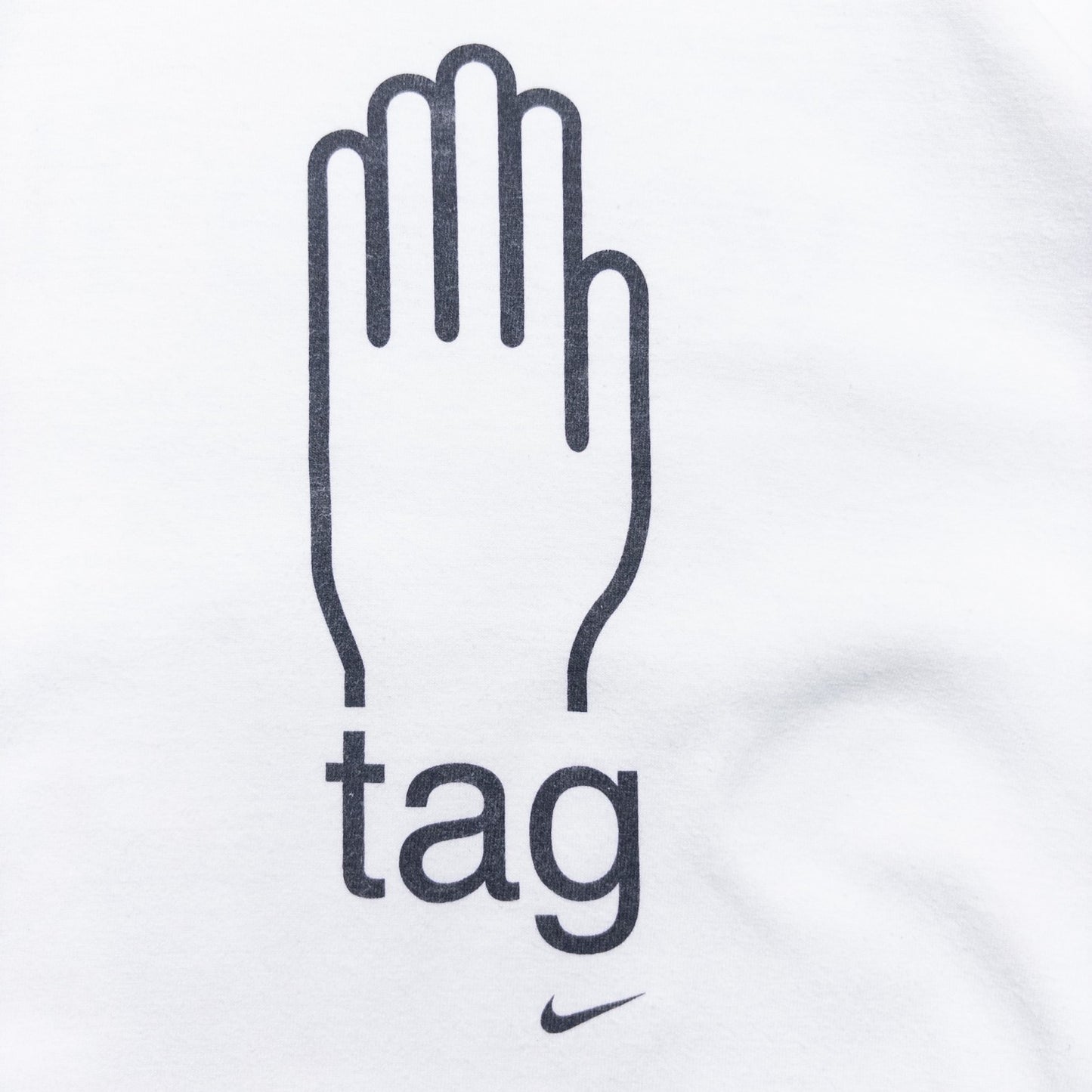 古着 00s NIKE ナイキ tag Tシャツ ホワイト XXL