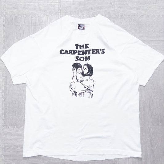 古着 80s ”THE CARPENTER'S SON” Tシャツ ホワイト USA製 シングルステッチ XL