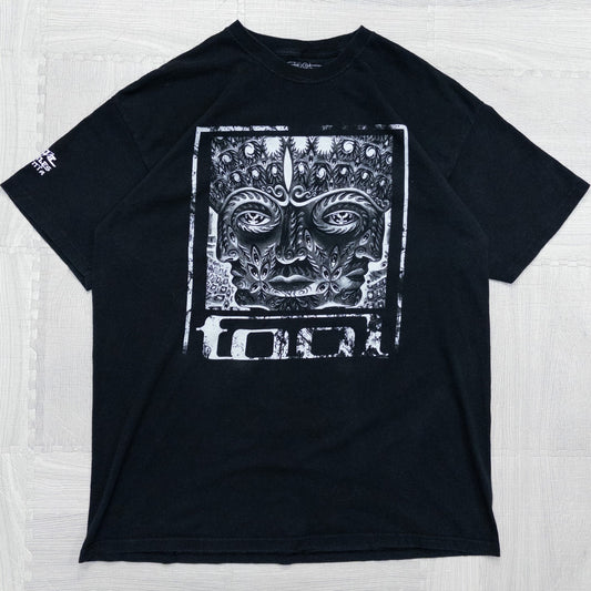 古着 00s バンド Tool トゥール ”10,000 Days” バンドtシャツ バンT ブラック XL