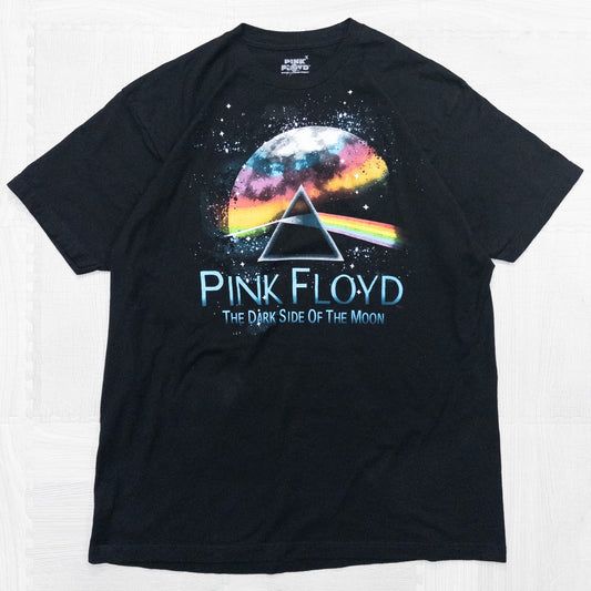 古着 20s PINK FLOYD ピンクフロイド バンドtシャツ バンT ブラック XL