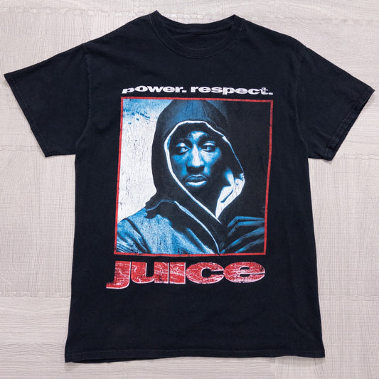 古着 00s 2PAC Juice ラップTシャツ ブラック M