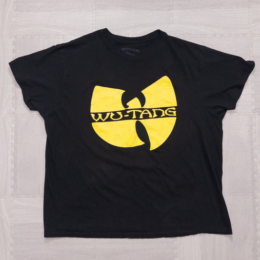 古着 00s WU-TANG CLAN ウータンクラン ラップＴシャツ ブラックXXL