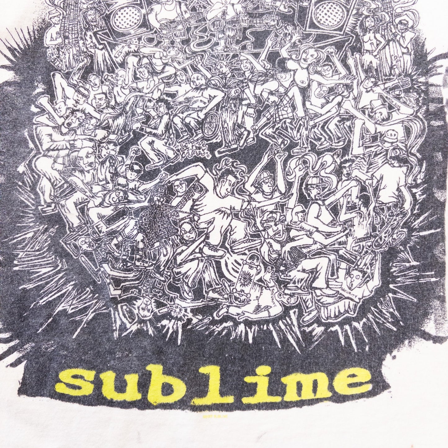 古着 00s SUBLIME サブライム バンドＴシャツ バンT S ホワイト