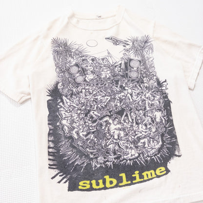 古着 00s SUBLIME サブライム バンドＴシャツ バンT S ホワイト