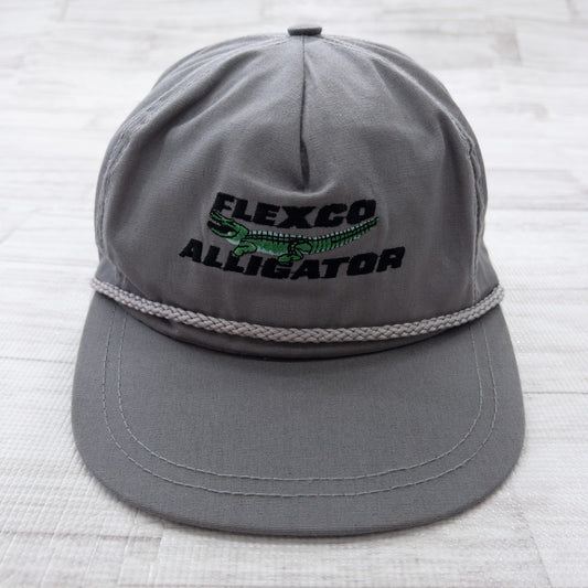 古着 90s FLEXCO ALLIGATOR トラッカーキャップ USA製