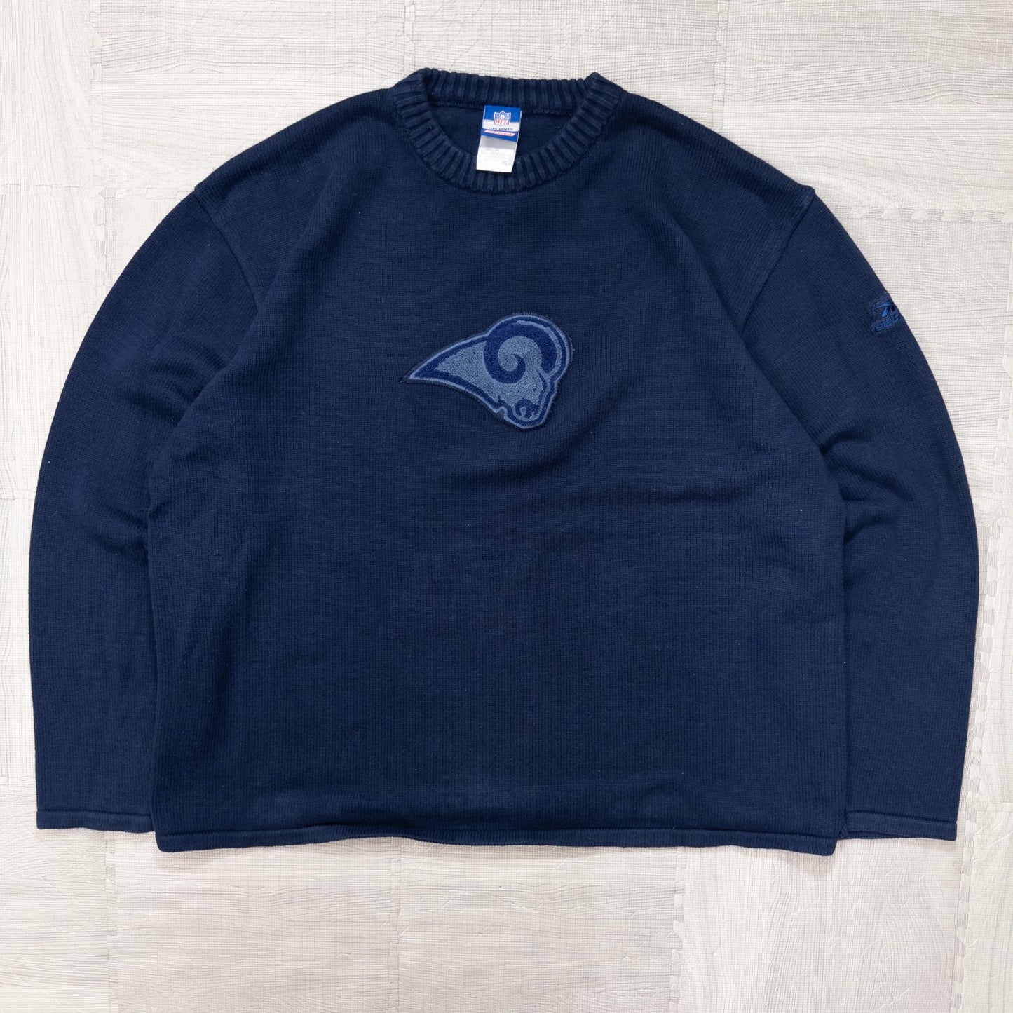 00s NFL RAMS コットンニットセーター XL