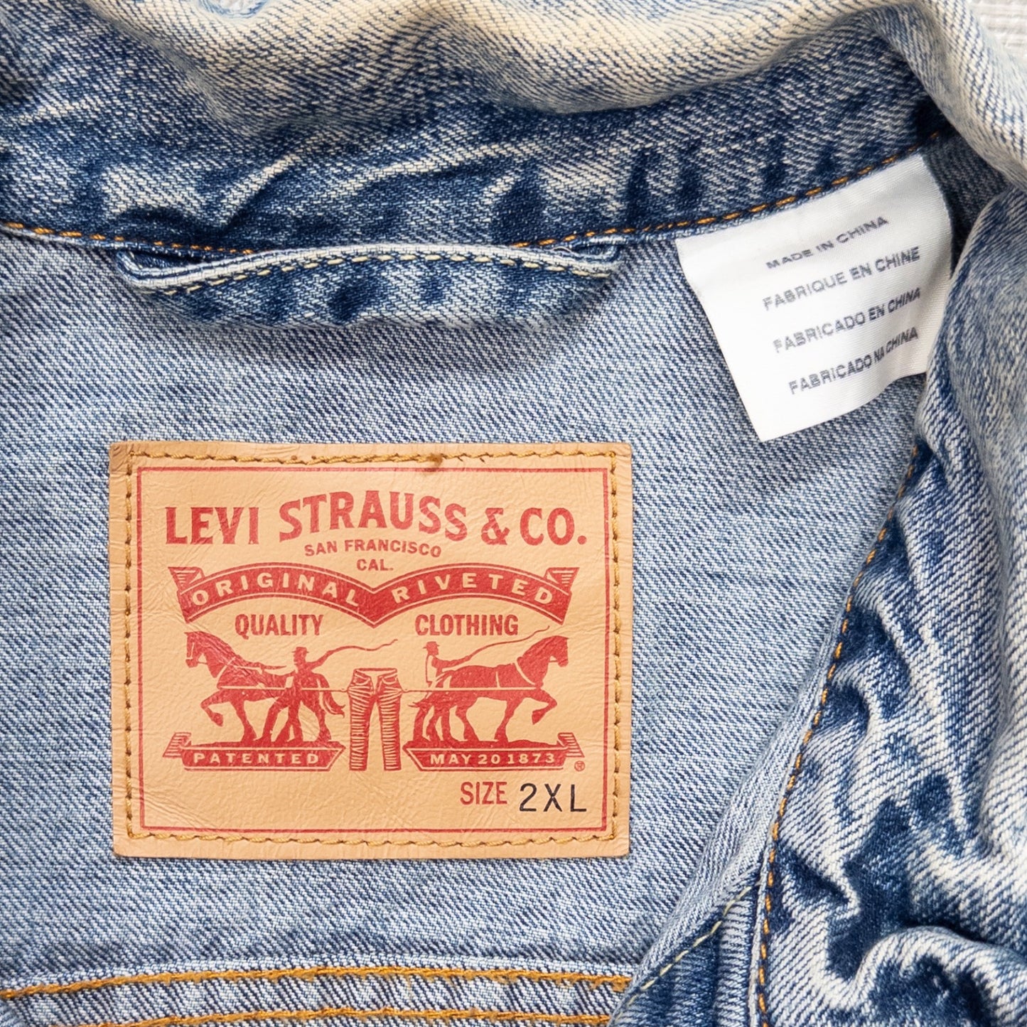 00s Levi's リーバイス デニムジャケット Gジャン XXL