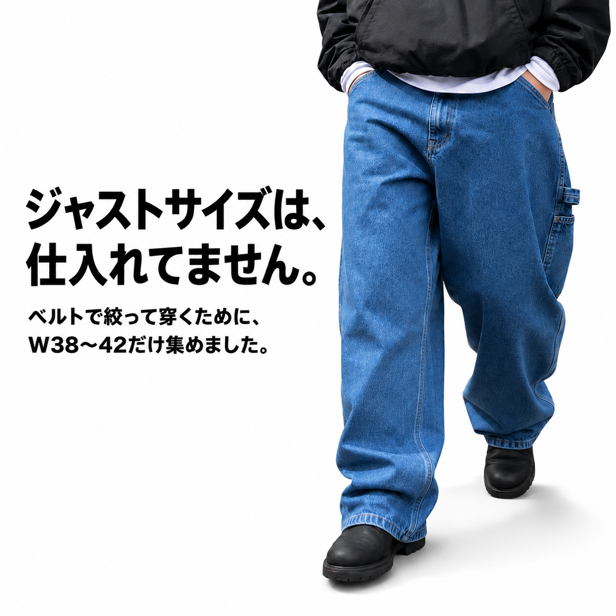Carhartt / Dickies オーバーサイズデニムパンツ